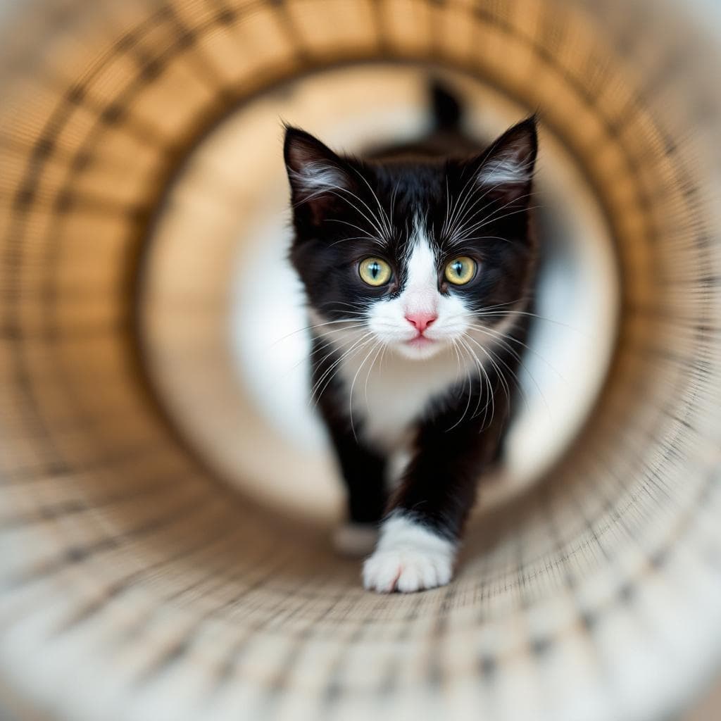 Zooming through the tunnel at top speed