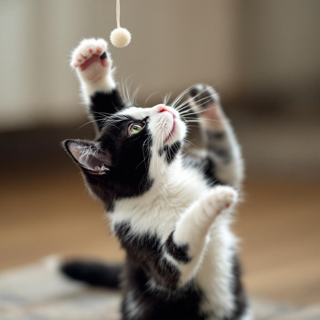 Gracefully reaching for the dancing string