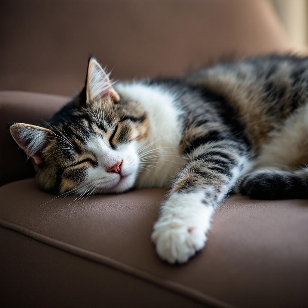 Stretched out after a long play session
